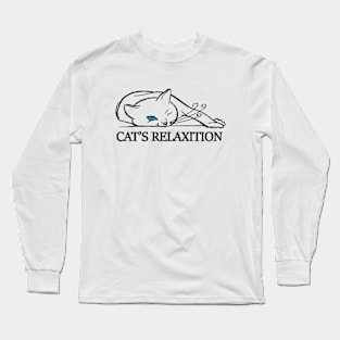 Cat's Relaxation Time Long Sleeve T-Shirt